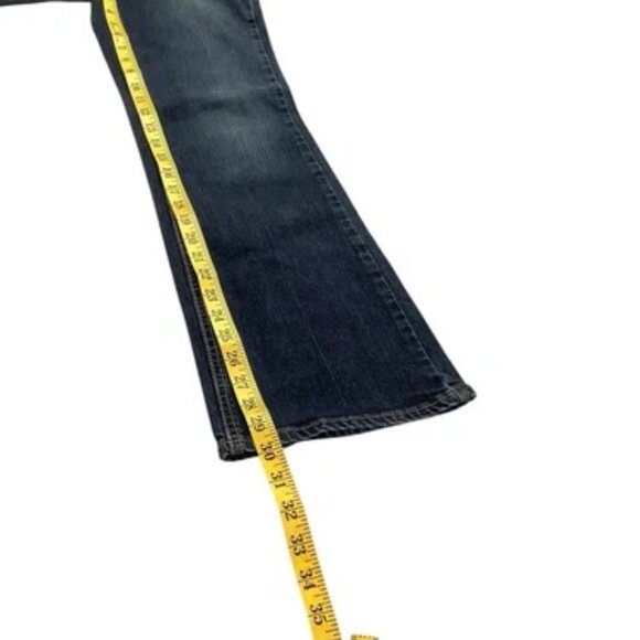Tommy Hilfiger Freedom Bootcut Mid Rise Blue Denim Jeans Womens Size 4S - Picture 9 of 10